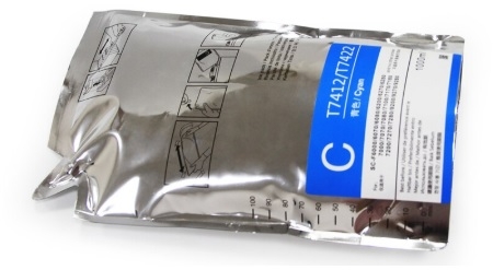 Epson T7412 Cian Bolsa de Tinta de Sublimacion Compatible C13T741200