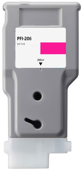 Canon PFI206 Magenta Photo Tinta Pigmentada Compatible PFI206PM 5308B001