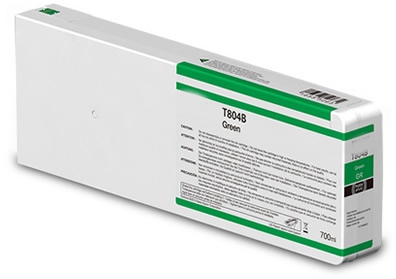 Epson T804B T824B Verde Tinta Pigmentada Compatible C13T804B00 C13T824B00