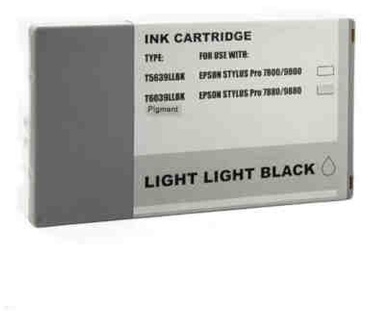 Epson T6039 Negro Light Light Tinta Pigmentada Compatible C13T603900