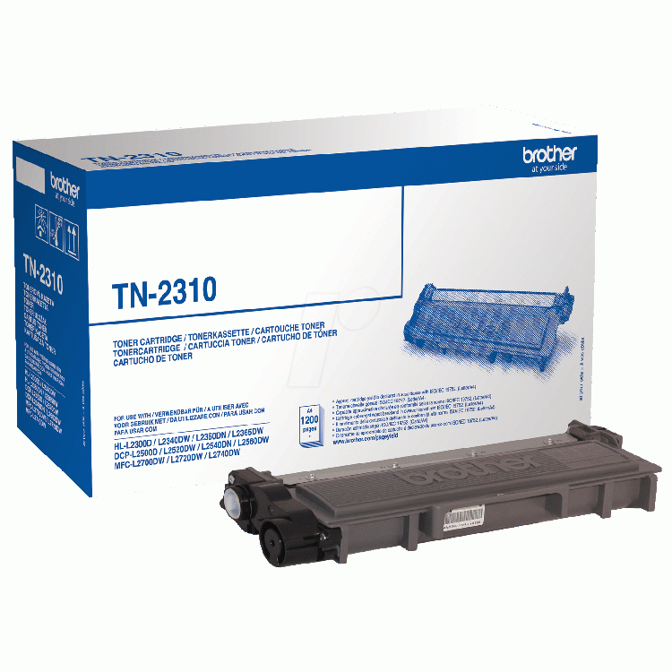 Brother TN2310 Negro Toner Original