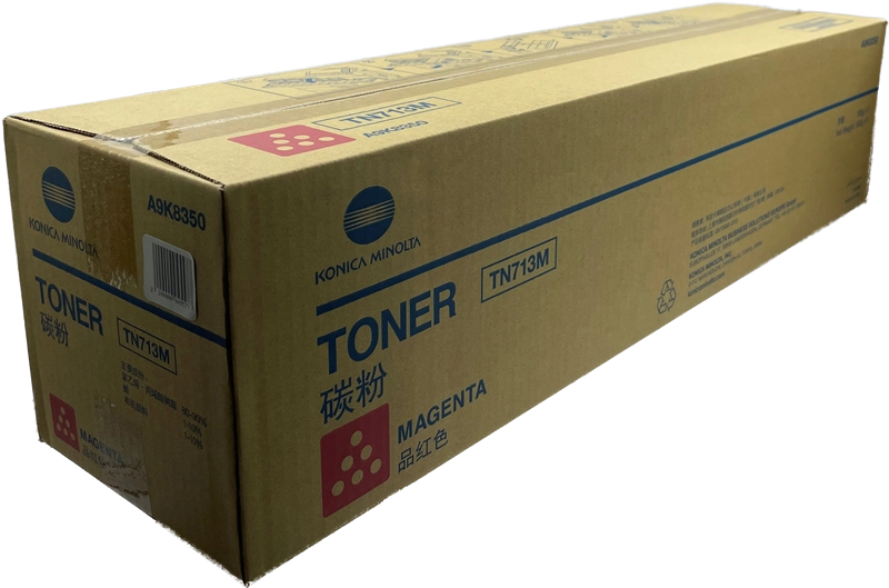Konica Minolta TN713 Magenta Toner Original TN713M A9K8350