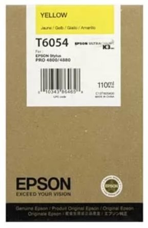 Epson T6054 Amarillo Tinta Original C13T605400