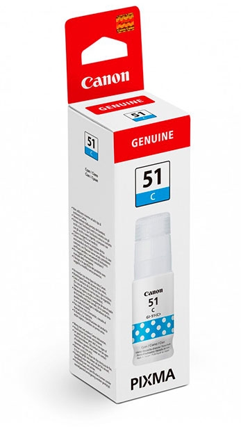 Canon GI-51 Cian Botella de Tinta Original GI51C 4546C001