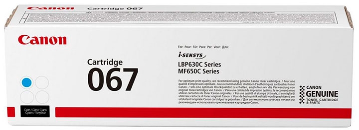 Canon 067 Cian Toner Original 5101C002