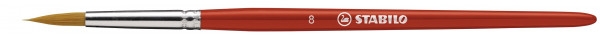 Stabilo Woddy 3 en 1 Pack de 18 Lapices de Colores + Sacapuntas + Pincel Nº 8, Lapiz de Color, Cera y Acuarela