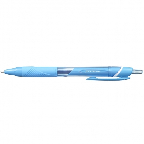 Uni-ball Jet Stream Sport Colores Boligrafo Retractil, Punta 0.7 mm, Secado Instantaneo, Azul Claro