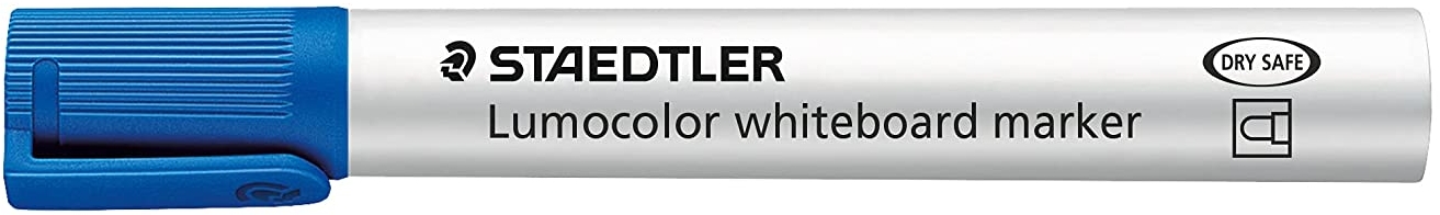 Staedtler Lumocolor 351 Rotulador para Pizarra, Trazo 2mm, Azul