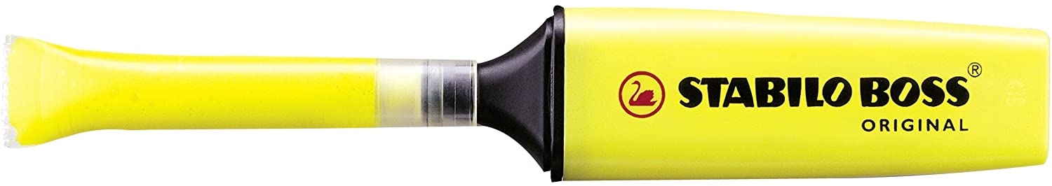 Stabilo Boss 70 Pack de 20 Recargas de 3ml para Marcador Fluorescente Amarillo