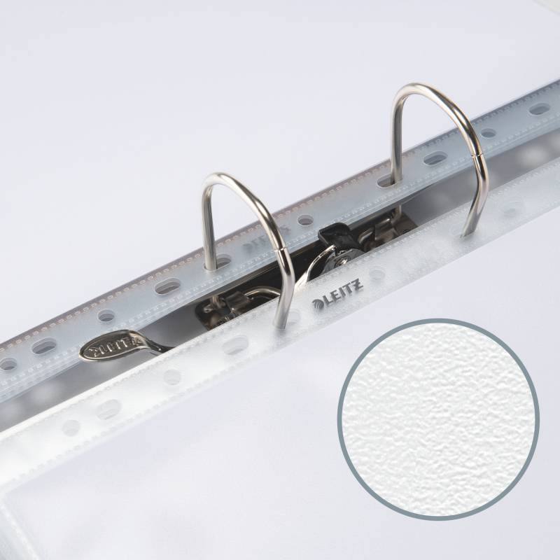 PACK 10 Fundas extensibles A4 Multitaladro Esselte, Plastico resistente PVC de 170 micras. Hasta 200 hojas