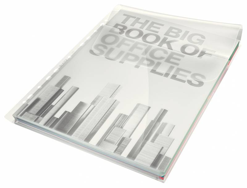Leitz Funda Fuelle Premium Expansible 0,18mm PP Transparente Gran Capacidad Copysafe Transparente
