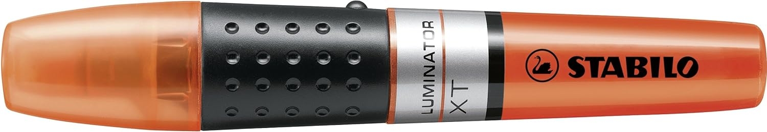 Stabilo Iluminator Marcador Fluorescente, Grip, Trazo 2-5mm, Naranja
