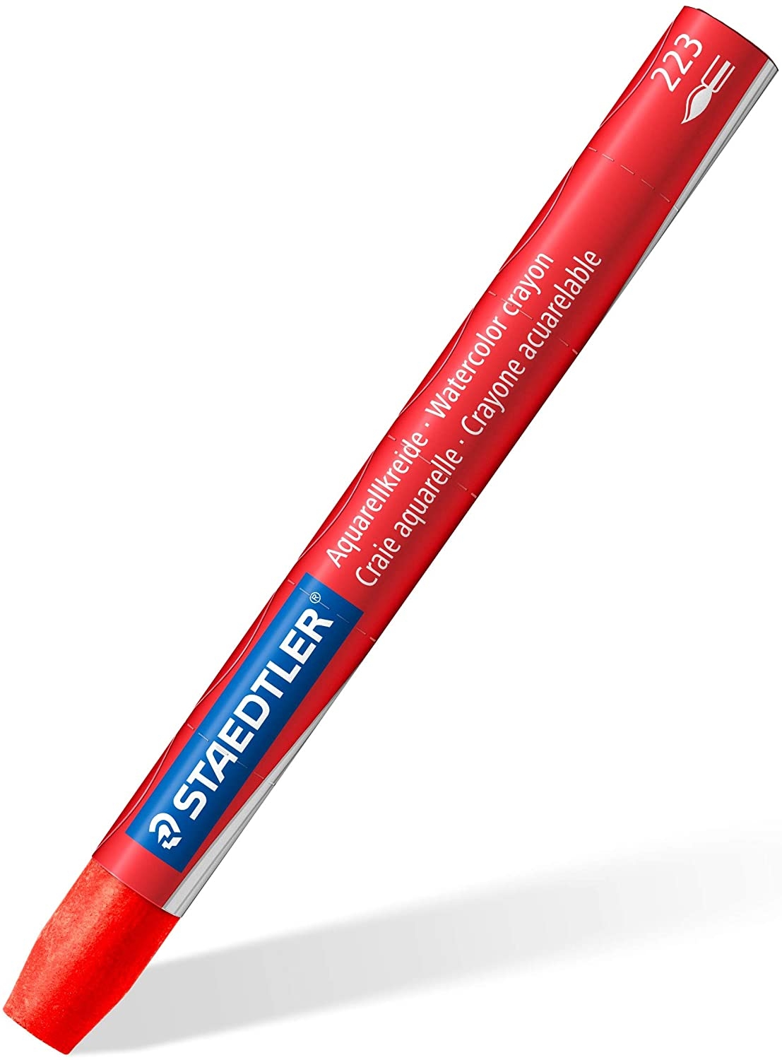 Staedtler Crayones Acuarelables 223 Pack de 24 Lapices de Cera, Muy Opacos