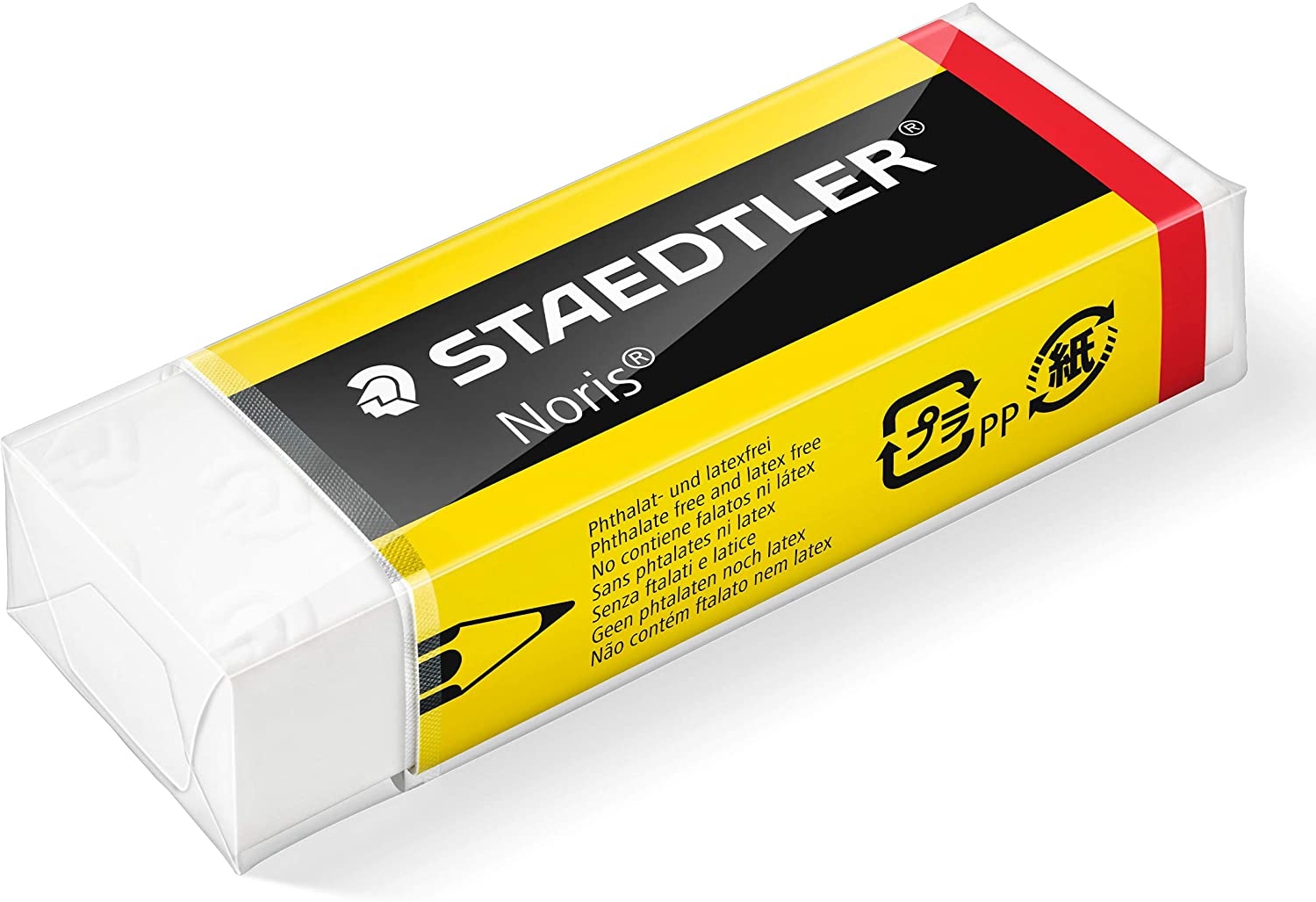 PACK 2 Gomas de borrar Staedtler Noris 526 de alta calidad