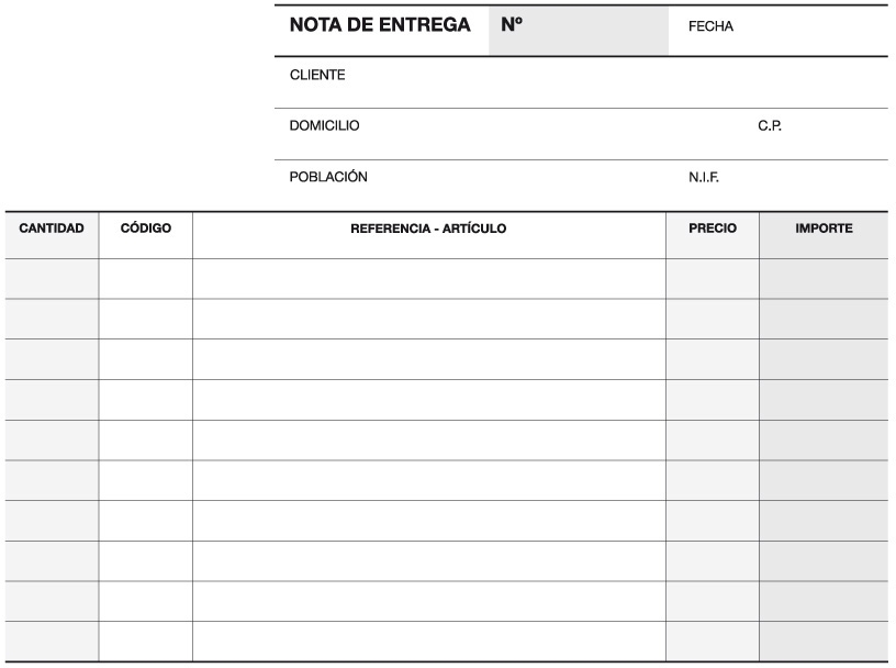 Apli Talonario Notas de Entrega Octavo Apaisado Triplicado
