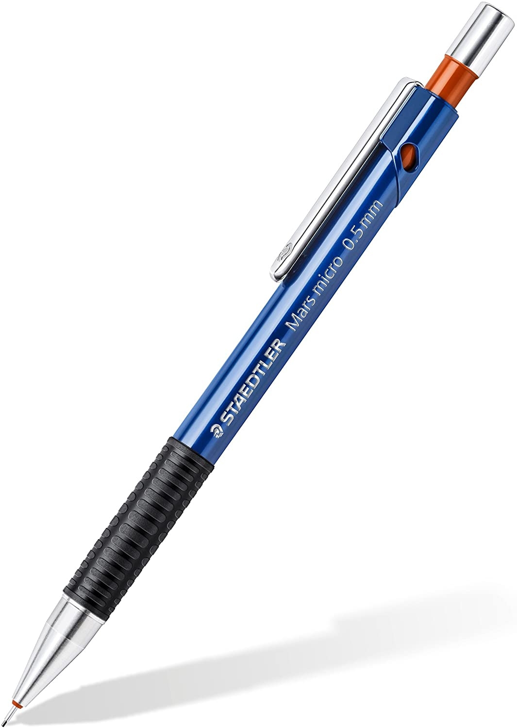 Staedtler Mars Micro - Pack Portaminas 0.5mm + 1 Tubo de 12 Minas, Minas HB