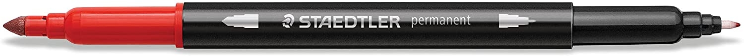 Pack de 36 Rotuladores Staedtler 3187 Permanentes de Doble Punta