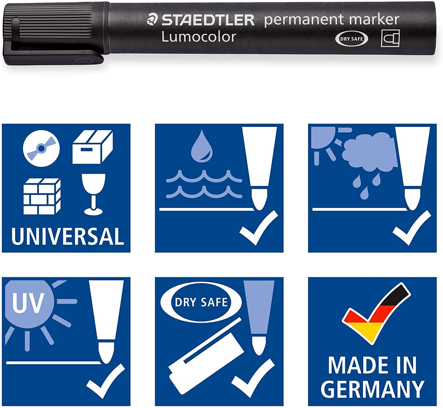 Staedtler Lumocolor 352 Pack de 8 Marcadores Permanentes