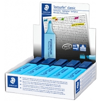 Staedtler Textsurfer Classic 364 Marcador Fluorescente, Punta Biselada, Trazo 1-5mm, Azul