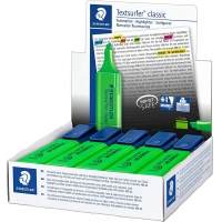 Staedtler Textsurfer Classic 364 Marcador Fluorescente, Punta Biselada, Trazo 1-5mm, Verde