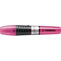 Stabilo Iluminator Marcador Fluorescente, Grip, Trazo 2-5mm, Rosa