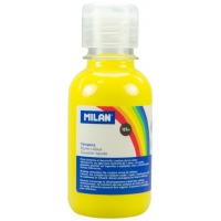Milan Botella de Tempera 125ml Color Amarillo