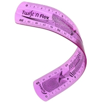 Maped Twist´n Flex Regla Flexible de 20 cm. 1 unidad. Color aleatorio