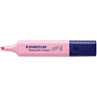 Staedtler Textsurfer Classic 364 Pastel Marcador Fluorescente, Punta Biselada, Trazo 1-5mm, Carmin Claro