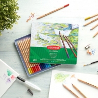 Derwent Academy Pack de 24 Lapices Acuarelables