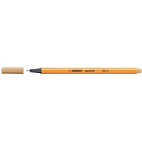 Stabilo Point 88 Rotulador de Punta Fina de Fibra, Trazo de 0.4 mm, Ocre Claro