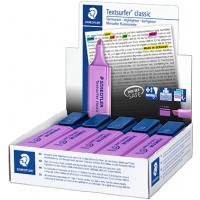Staedtler Textsurfer Classic 364 Marcador Fluorescente, Punta Biselada, Trazo 1-5mm, Violeta