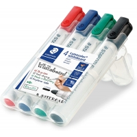 Pack de 4 Marcadores Staedtler Lumocolor 351 para Pizarra Blanca