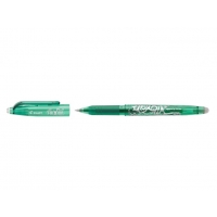 Pilot Frixion Ball Boligrafo de Gel Borrable, Punta 0.7mm, Trazo 0.4mm, Grip, Verde