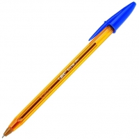 PACK 4 Bic Cristal Original Fine, Punta 0.8mm, Trazo 0.3mm, Azul