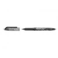 Pilot Frixion Ball Boligrafo de Gel Borrable, Punta 0.7mm, Trazo 0.4mm, Grip, Negro