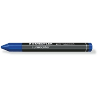 Staedtler Lumocolor Permanent Omnigraph 236 Cera Permanente Hexagonal, Diametro 12mm, Azul