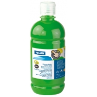 Milan Botella de Pintura para Dedos 500ml Color Verde