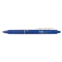 Pilot Boligrafo de gel borrable retractil Frixion Clicker, Punta 0.7mm, Trazo 0.4mm, Grip, Azul