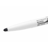 Bic Velleda 1741 Marcador para Pizarra, Punta de 4.5 mm, Trazo 1.4mm, Tinta base acetona, Borrado facil, Rojo