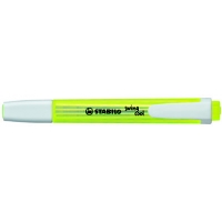 Stabilo Swing Cool Marcador Fluorescente, Punta Biselada, Trazo 1-4mm, Antisecado, Amarillo 