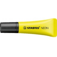 Stabilo Neon 72 Marcador Fluorescente, Trazo 2-5mm, Cuerpo en Forma de Tubo, Amarillo