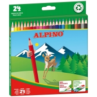 Alpino Pack de 24 Lapices de Colores Creativos, Mina de 3mm