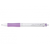 Pilot Boligrafo Retractil Acroball PureWhite, , Punta 1mm, Trazo 0.28mm, Grip, Violeta
