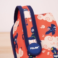 Milan Ninjutsu Pack de 4 Estuches portatodo con Contenido