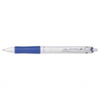 Pilot Boligrafo Retractil Acroball PureWhite, , Punta 1mm, Trazo 0.28mm, Grip, Azul