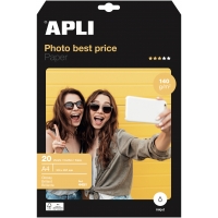 Apli Papel Fotografico Photobasic A4 140g 20 Hojas