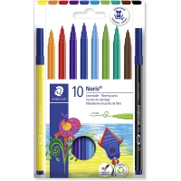Pack de 10 Rotuladores Staedtler 326 Punta de Fibra, Trazo 1.0mm