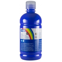 Milan Botella de Tempera 500ml Color Azul Marino