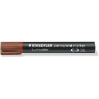 Staedtler Lumocolor 350 Rotulador Permanente, Punta 2-5 mm, Marron