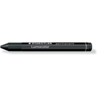 Staedtler Lumocolor Permanent Omnigraph 236 Cera Permanente Hexagonal, Diametro 12mm, Negro